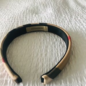 Authentic Burberry Headband.